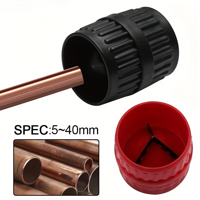 PVC-Rohrreibahle zum Entfernen von SCH 40 von der Nabe, 3,8 cm, 5,1 cm, 7,6  cm, 10,2 cm Kopf, Bit-Steckschlüssel-Set für PVC-Rohrleitungen, passend