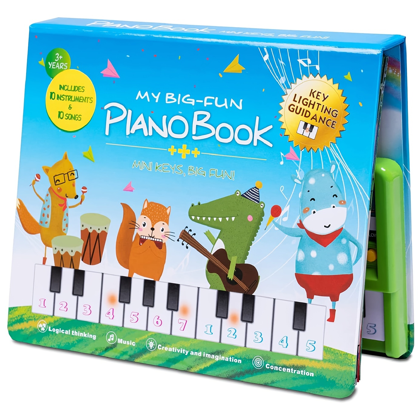 Brinquedo Piano Infantil 32 Teclas Teclado Piano Brinquedo Educacional  Teclado Elétrico Brinquedo Musical Infantil