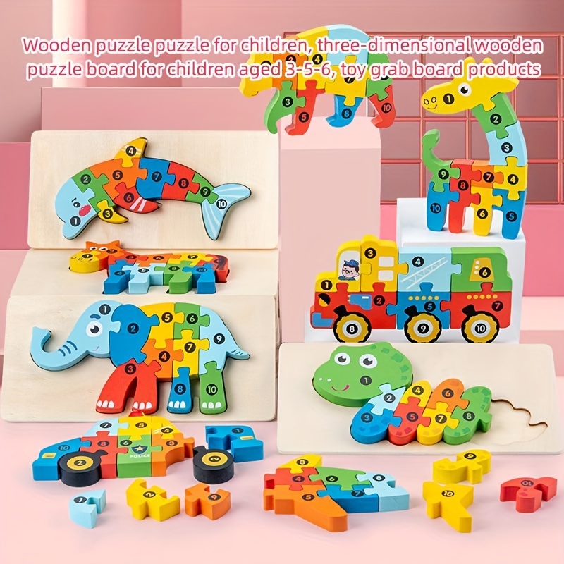 Puzzle madera online bebe