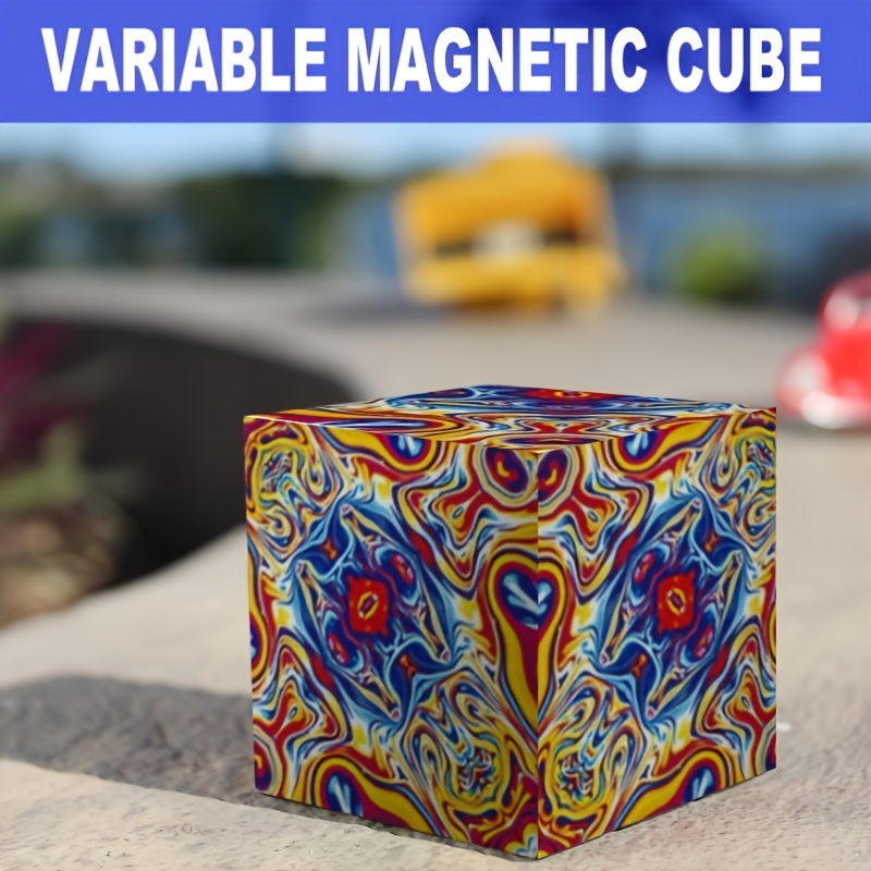 AliExpress Collection Cyclone Boys Magnetic Speed Cube 3x3x3 Plating Magic  Fidget Cube Toys Mirror Reflective Stickerless Shiny