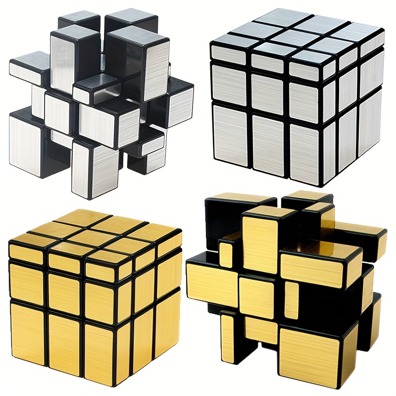 Magic Cube 3x3 Magnetic Golden Metal  Sengso 3x3 Speed Magnetic Metal Cube  - 3x3 - Aliexpress