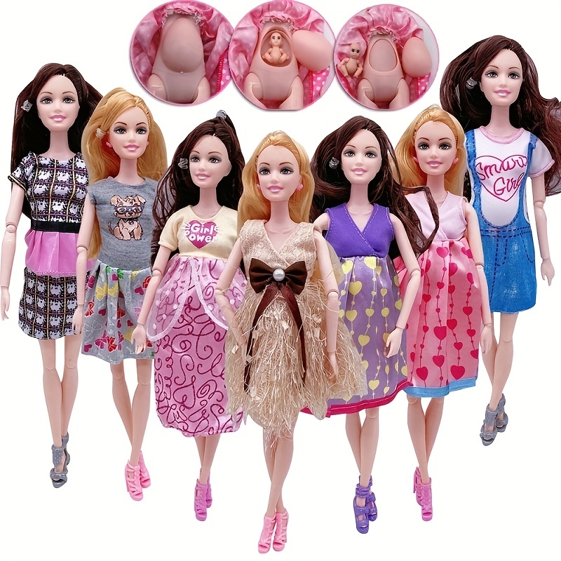 Barbie tutorial/Cómo hacer una barriga de embarazada para tu muñeca barbie  