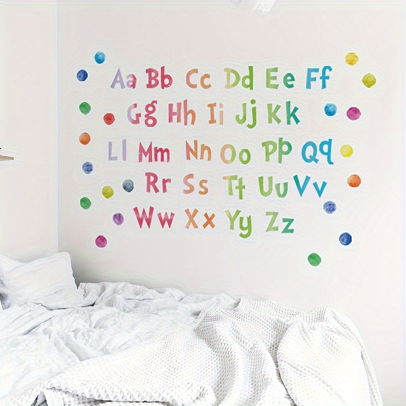 Fun & Educational Animal Alphabet Wall Decals - Perfect For Baby