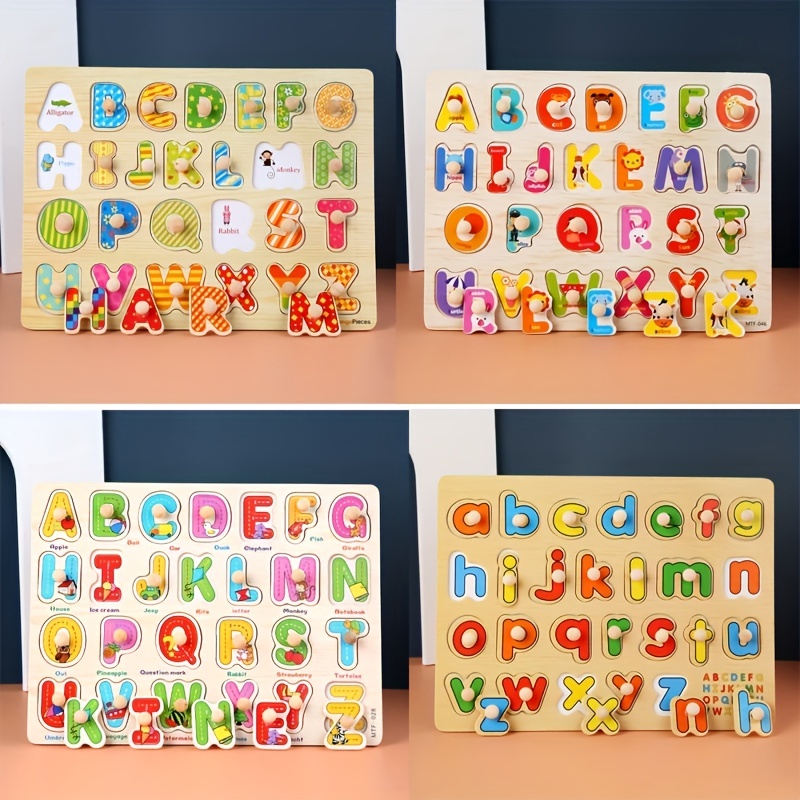 Nom personnalisé Puzzle Personnalisé Éducatif Puzzle Jouets pour  tout-petits Cadeaux créatifs d'apprentissage précoce pour bébé garçon et  fille - Custom Jigsaw Puzzl