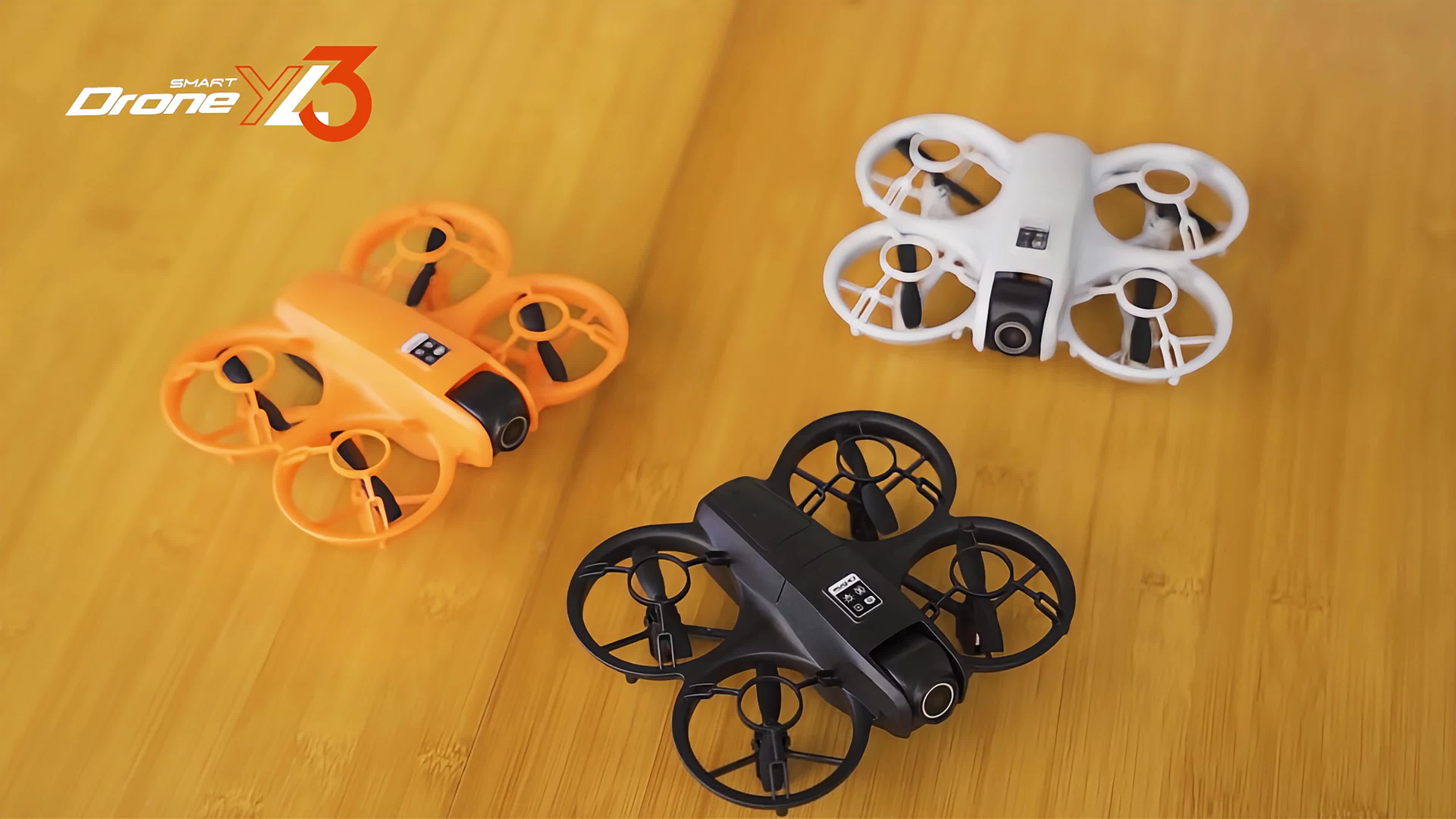 Mini Foldable RC Drone with Dual Cameras and Screen Remote, 360° Protection, Optical Flow Hover, 3 Speeds, Long Battery Life, Easy for Begin