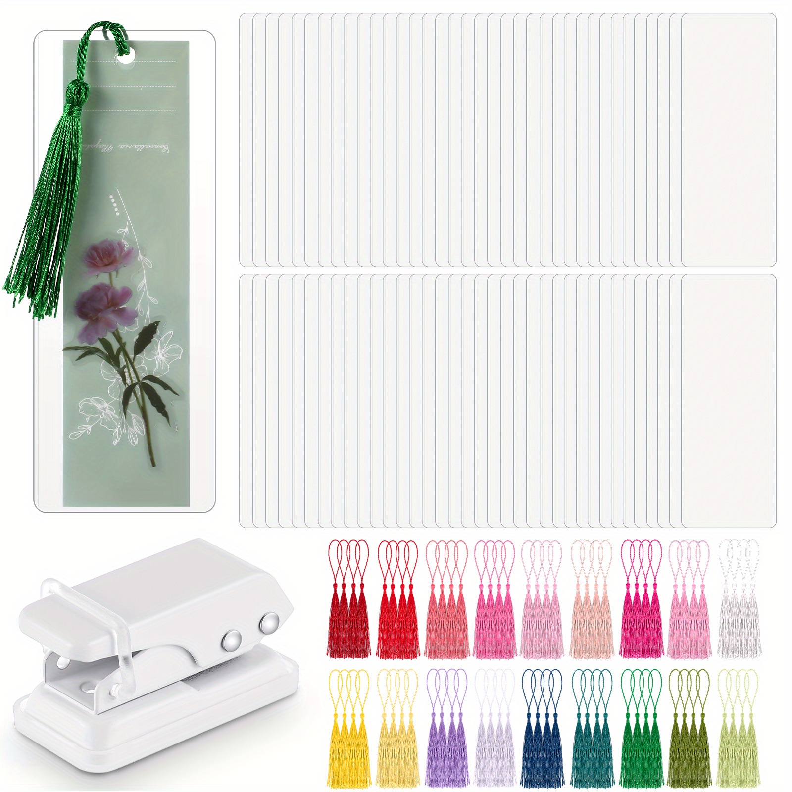 DLUGOPIS Qty 100 Bookmark Laminating Pouches 2x6 Hot Laminator Sleeves 5 Mil For Book Lovers Nature Lovers : Buy Online At Best Price In KSA - Souq Is Now - View #2