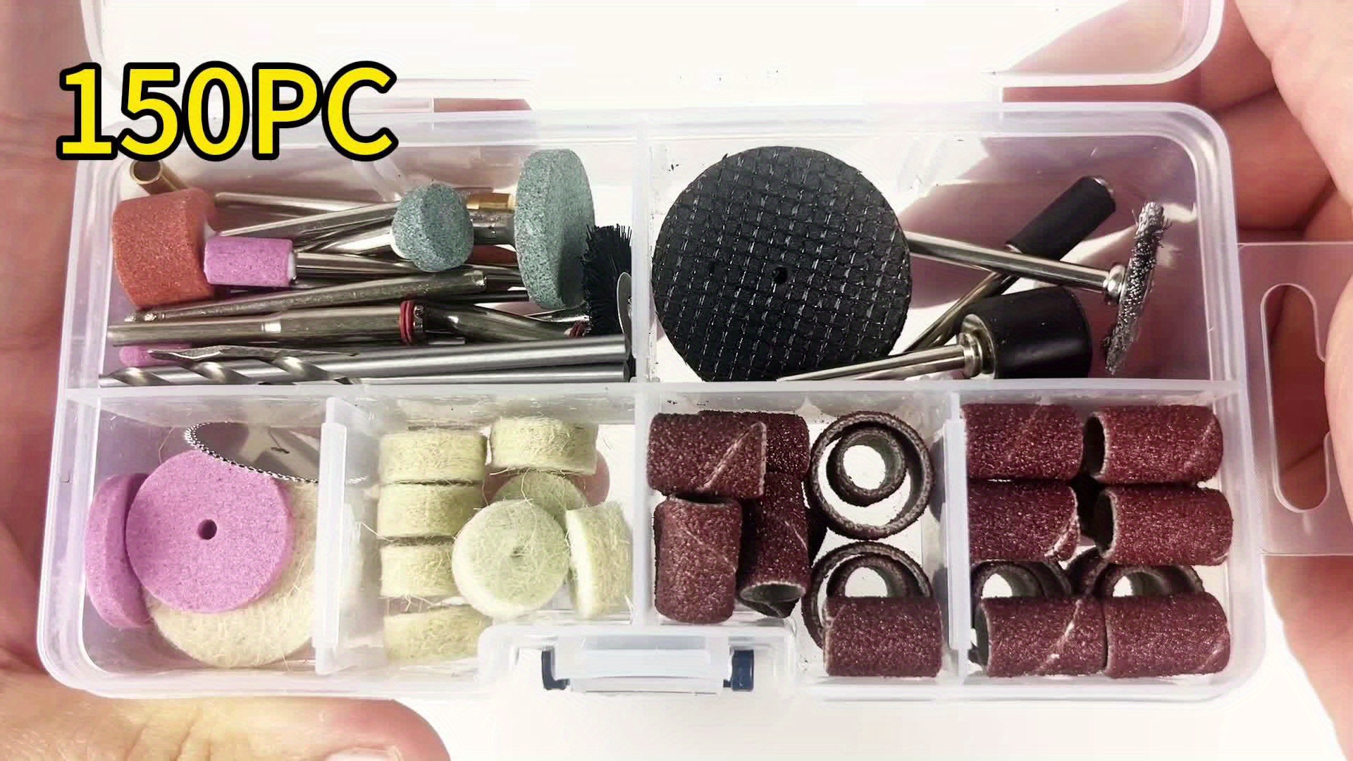 Boxed Set of Grinding Heads, 39/113/150pcs