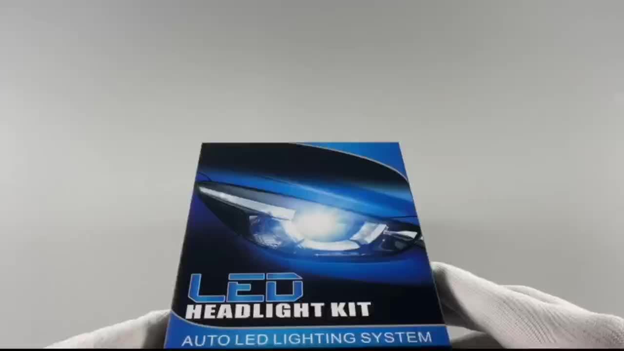 2pcs V30 Series 55W 5500LM LED Light H1 H7 Canbus LED H11 9005 9006 H4 LED  Lamp for Car Headlight Bulbs 6000K 12V 24V