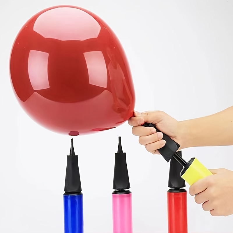 3Pcs Balloon Pump Hand Held Action Plastic Inflator For Party Balloon Tool