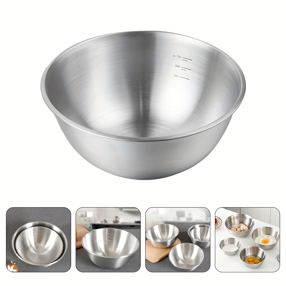 Stainless Steel Bowl 304 - Temu