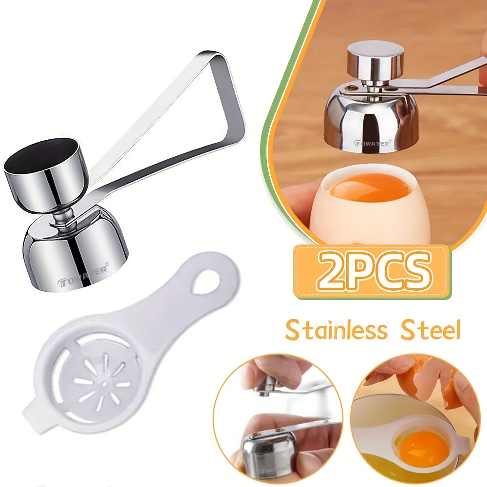 Egg Piercer, Stainless Steel Needle Egg Punch, Egg Piercer Hole Seperater  Bakery Kitchen Tools, Dishwasher safe
