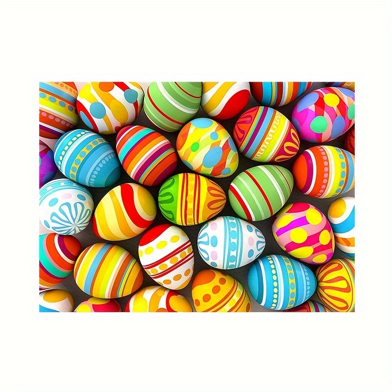Colorful Easter Eggs – Diamond Painting Bliss