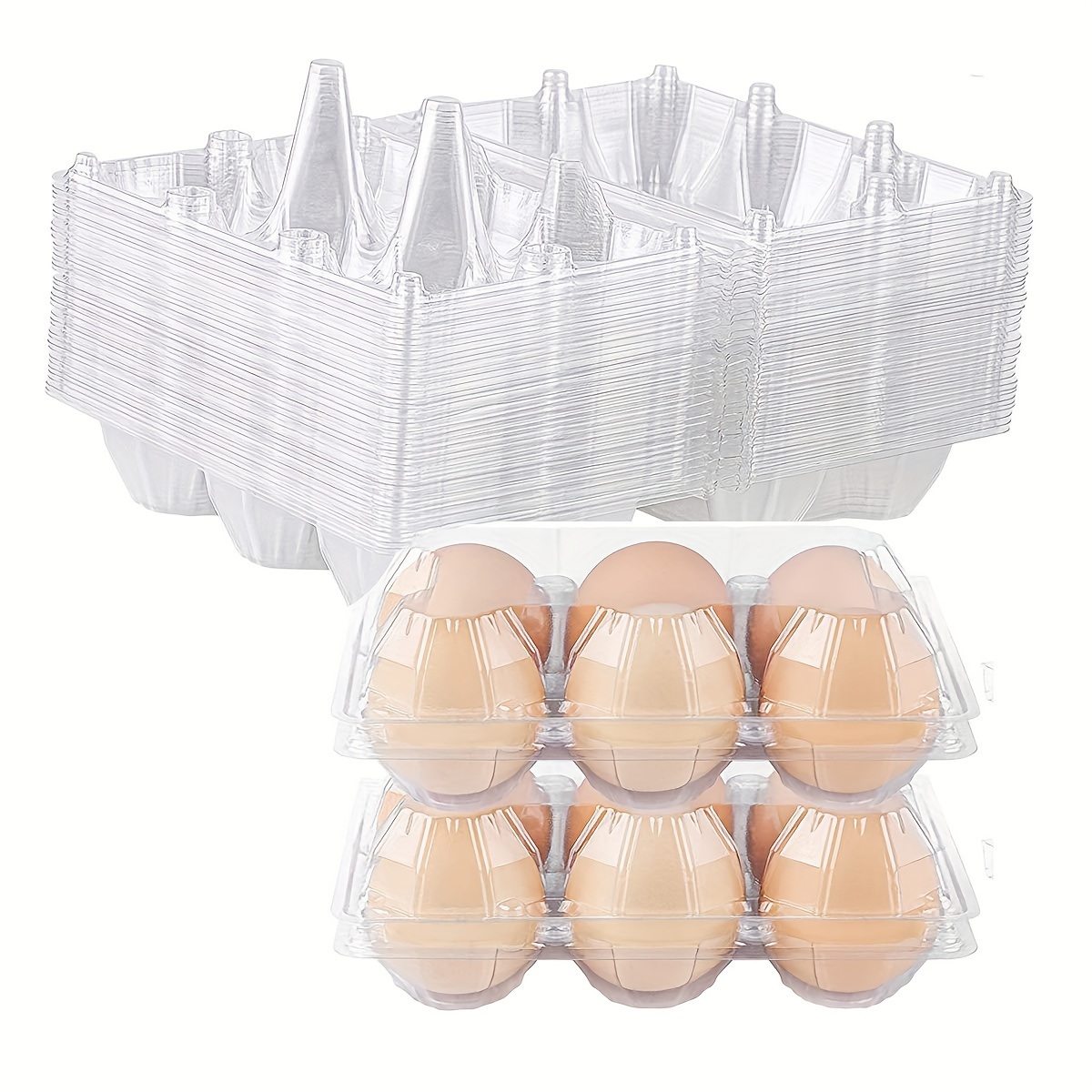 Egg Cartons Cheap Bulk 100 Pack - Temu