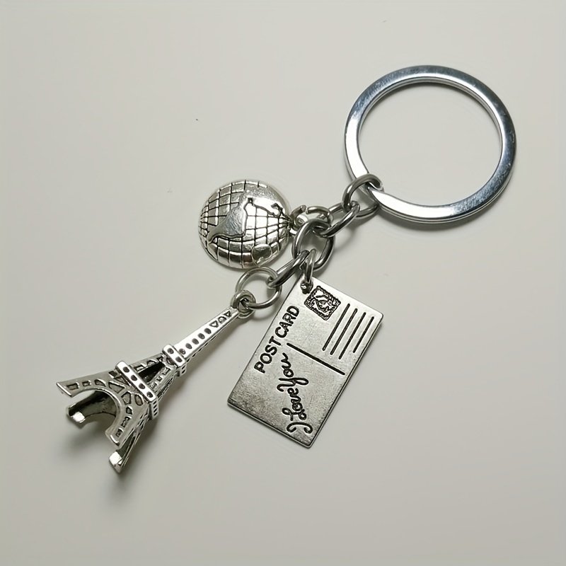 I LOVE NEW ORLEANS Charm Keyring key ring Creative key chain tourist  souvenirs Keychain key chain