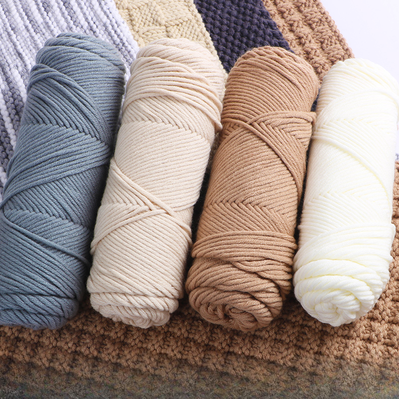 Pure Cotton Yarn For Knitting And Crochet Great For Blankets