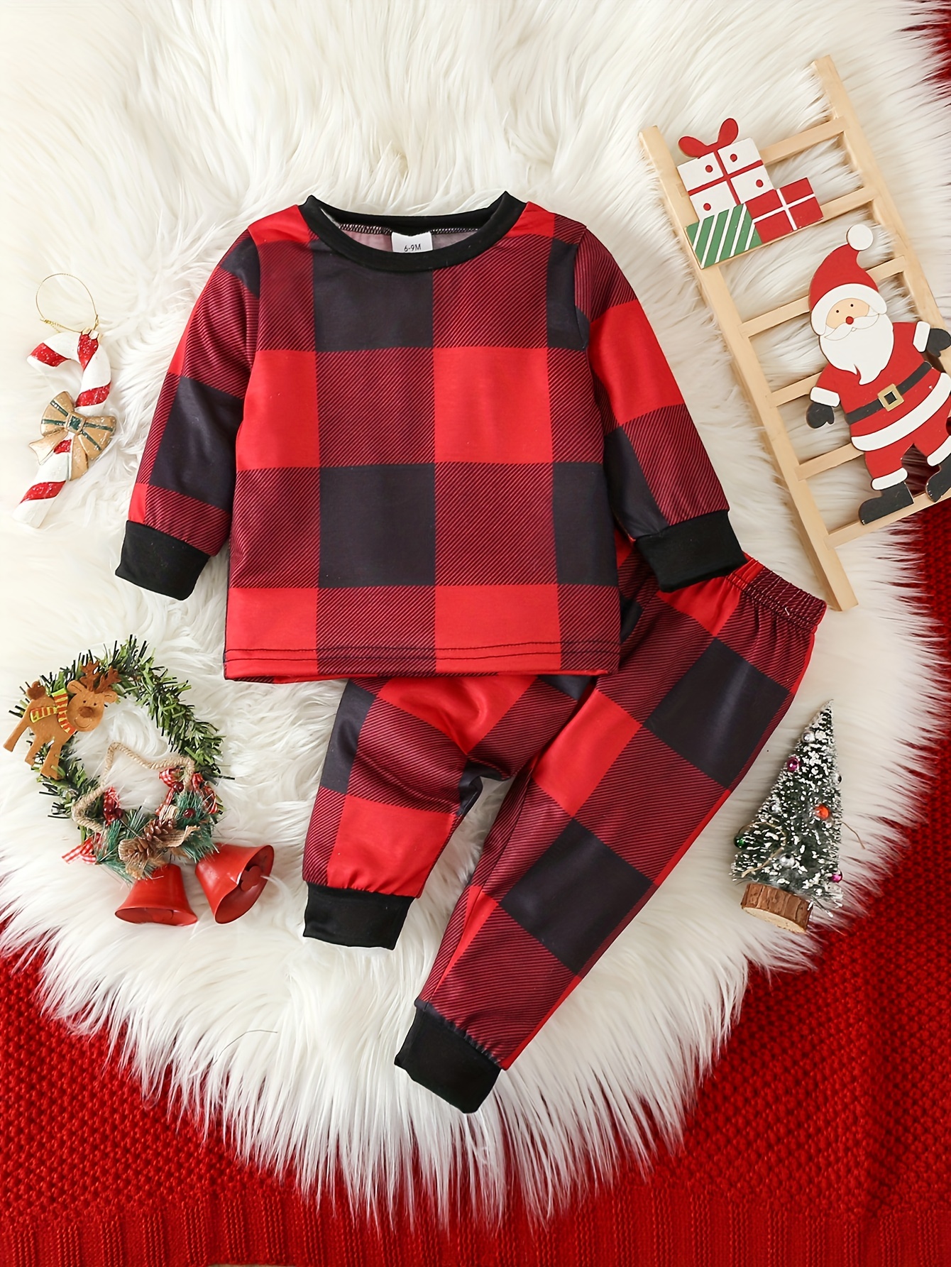 Ensemble de Noël bébé - pyjama tenue de Noël bébé - Premier Noël – Petit  Balthazar