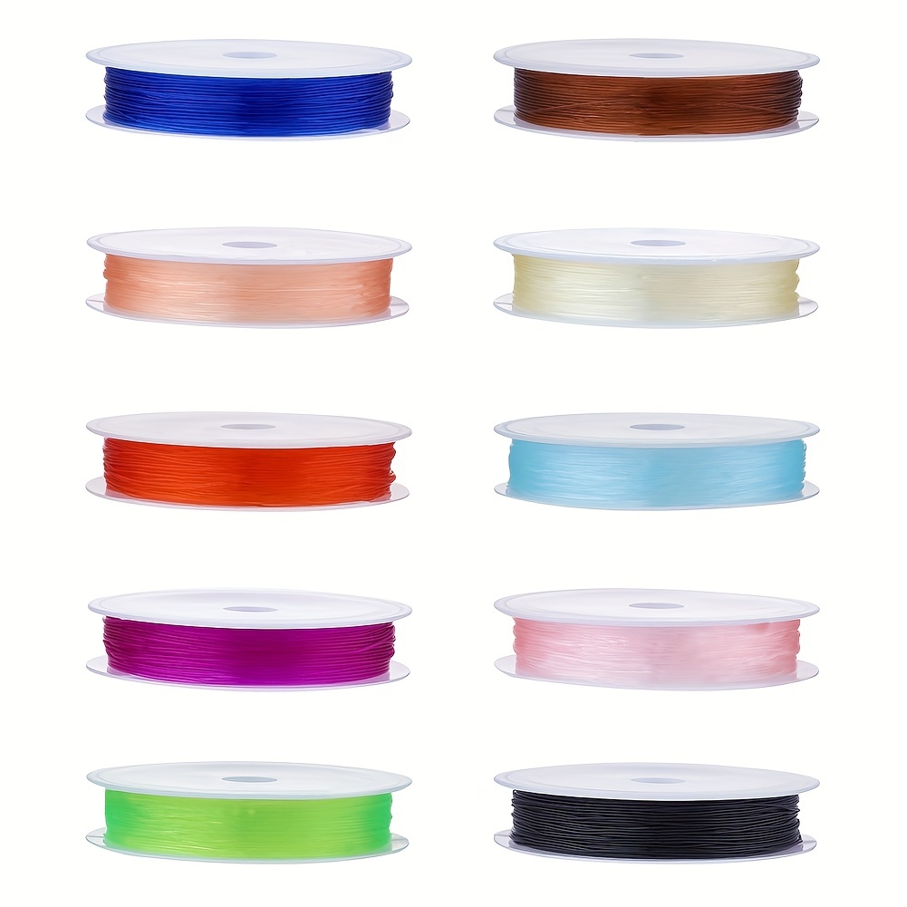 0.8mm Elastic Bracelet String 26ft Strong Stretchy Beading Thread