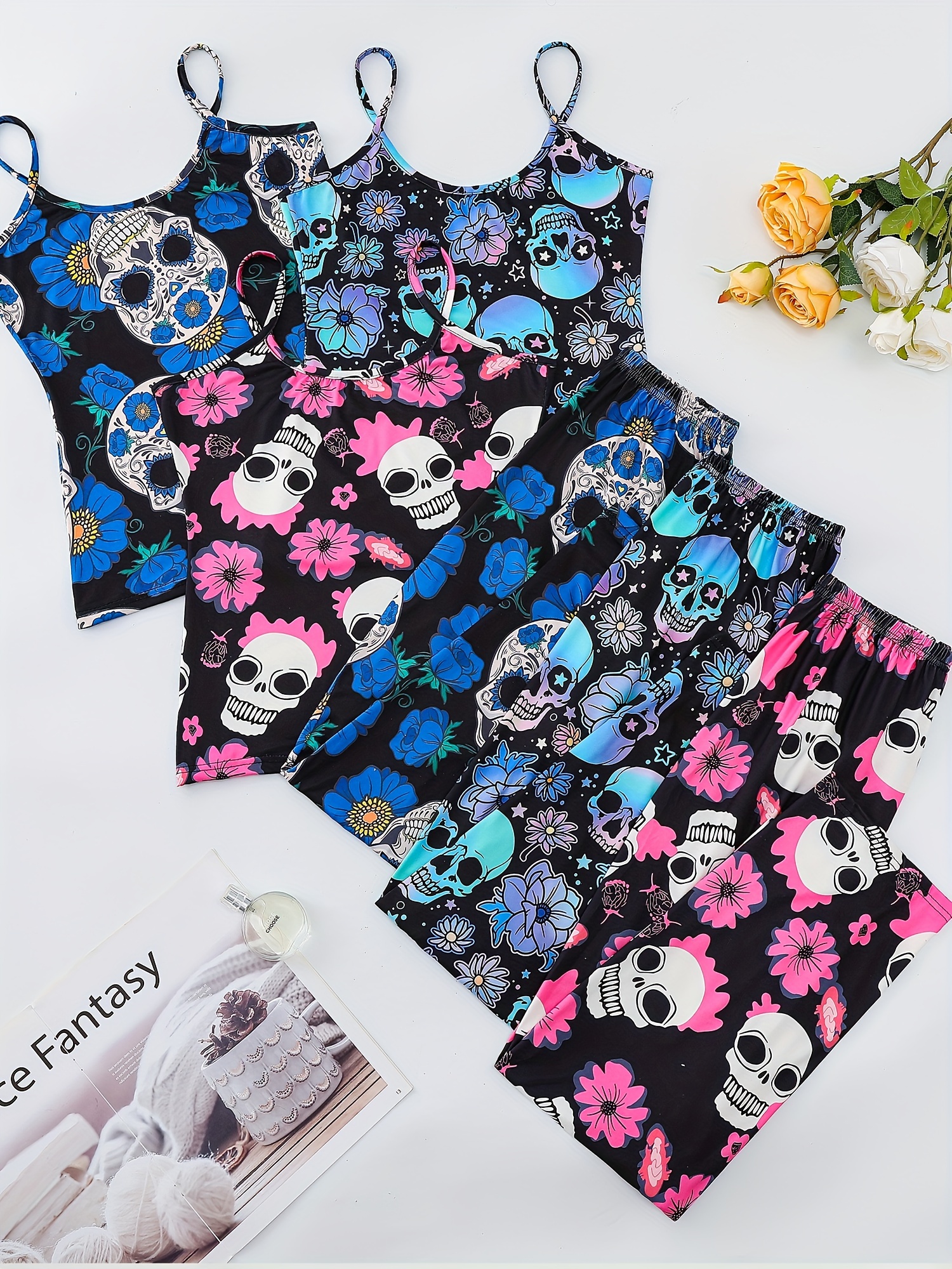 Skull Pajamas Temu