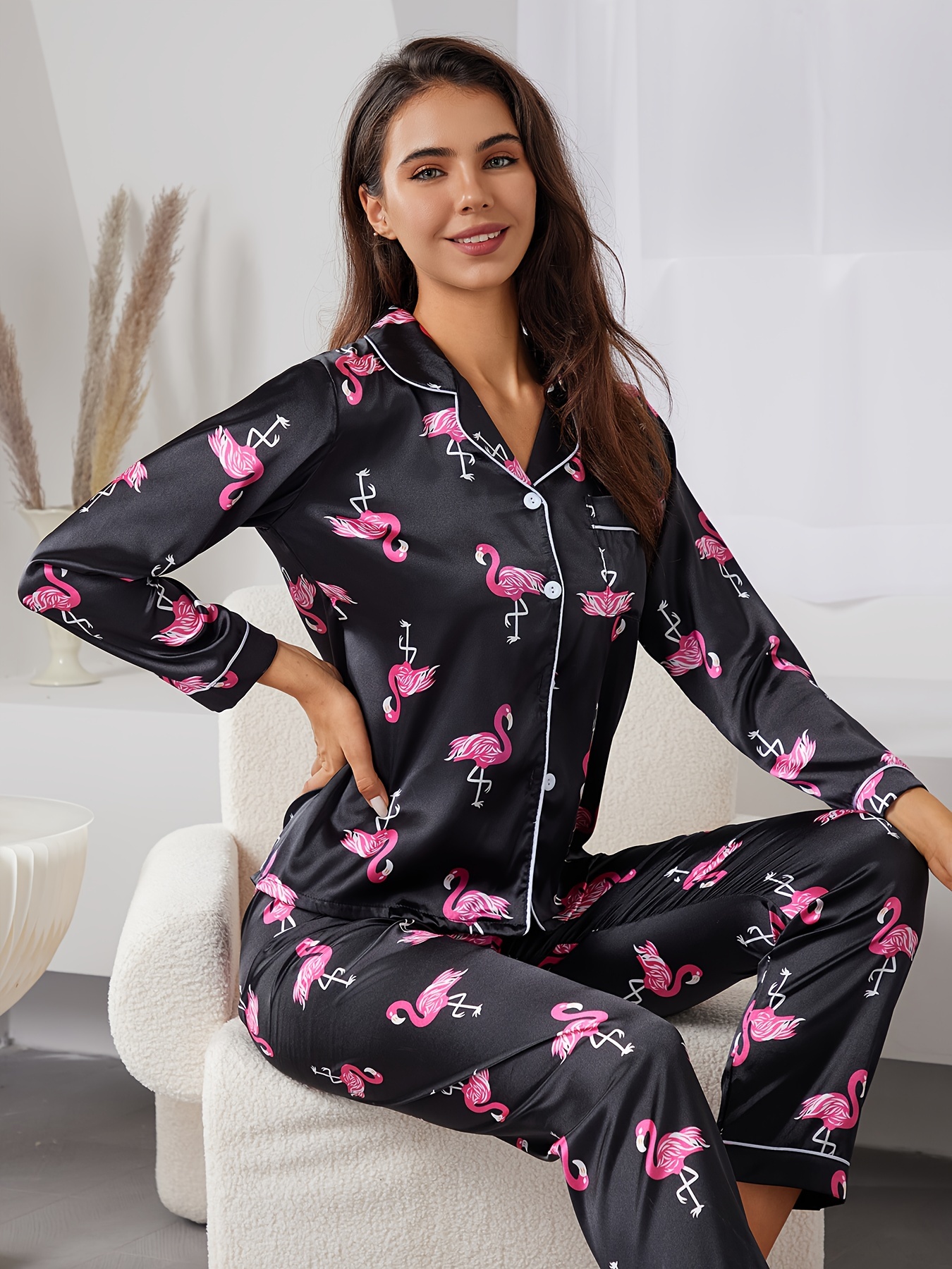 Disfraz Flamenco pijama para mujer