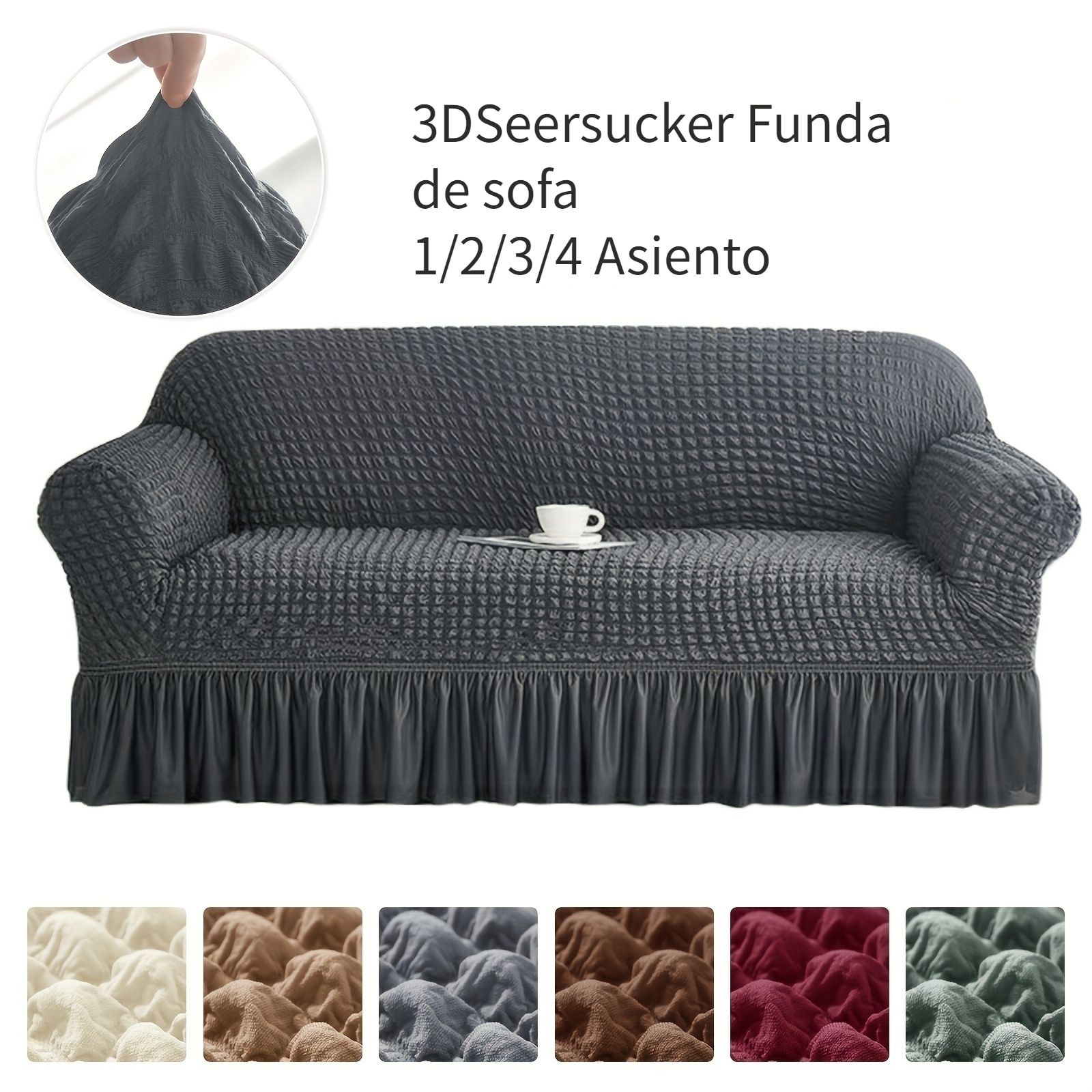 funda asiento sofá extensible – Compra funda asiento sofá extensible con  envío gratis en AliExpress version