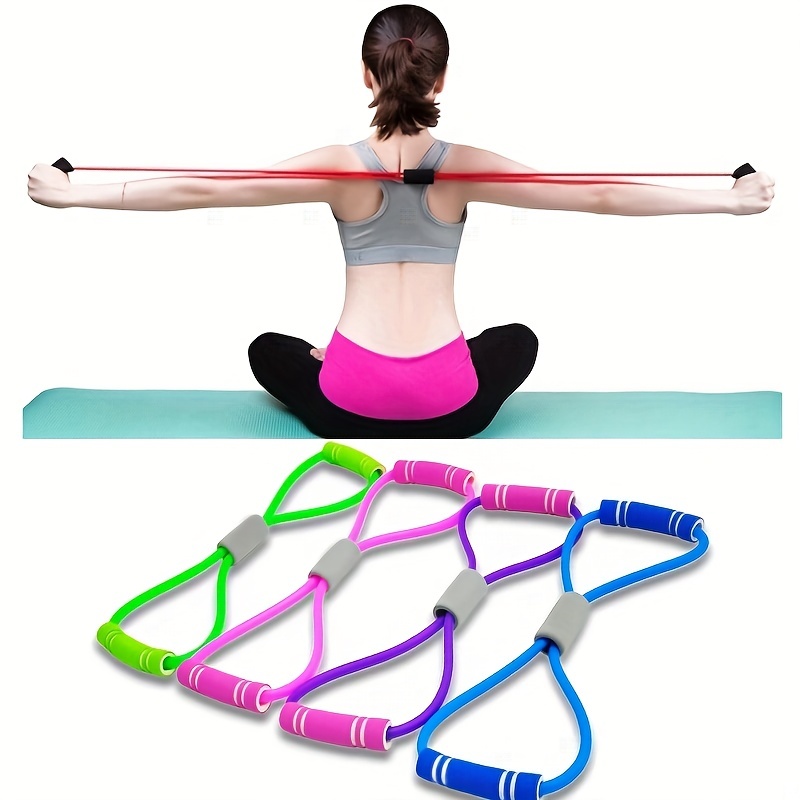 Waist Back Bend Exercise Stretch Band-Door Flexibility Tensile  Multifunction Yoga Stretching, Ligament Back Posture Corrector Training,  for Pilates