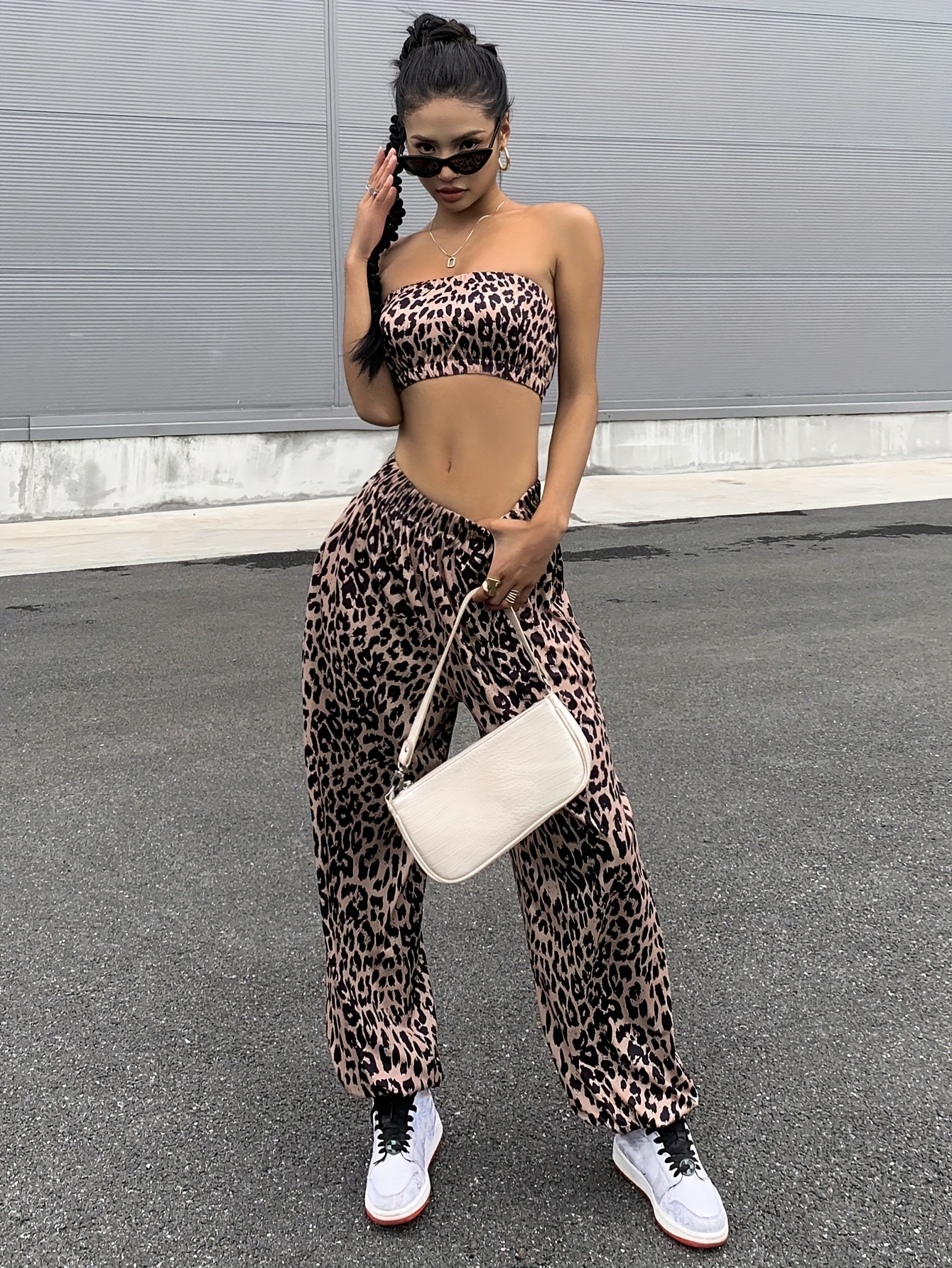 Leopard Print Pants For Women - Temu Canada