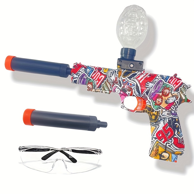Pistola de juguete eléctrica Airsoft, pistola de bolas de salpicaduras de  tiro automático, cuentas de agua, pistola de arma, pistola Blaster de Gel  para deportes al aire libre, 2 en 1, nuevo - AliExpress