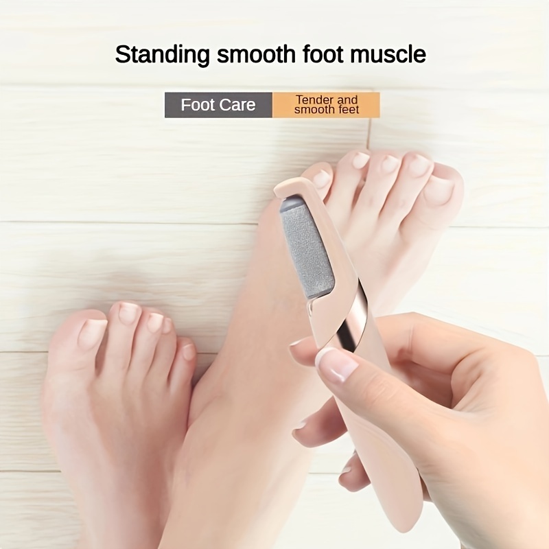 Stainless Steel Foot Scraper For Dry Cracked Feet Easy - Temu