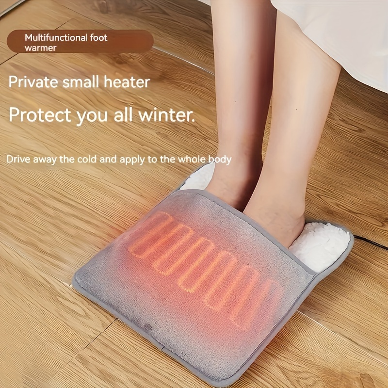 Calentador de pies eléctrico con calefacción para hombres y