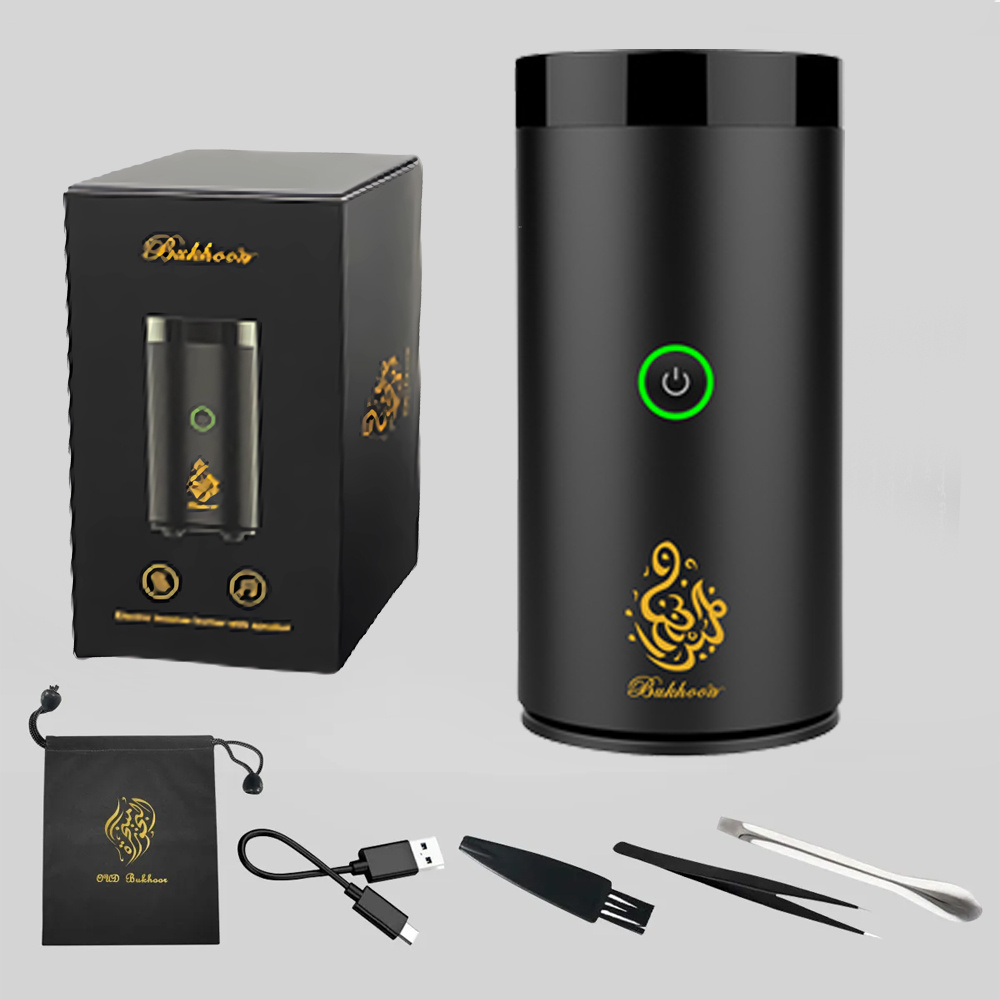 Electric Waterless Aroma Diffuser Aromatherapy Mini Essential Oils Diffuser  Machine Intelligent Arabic Fragrance Diffuser USB