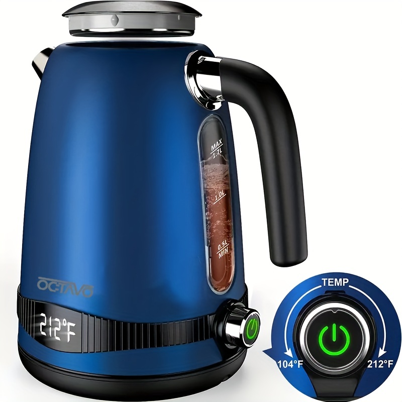 Quick Heating Gooseneck Electric Kettle 100% Stainless Steel - Temu