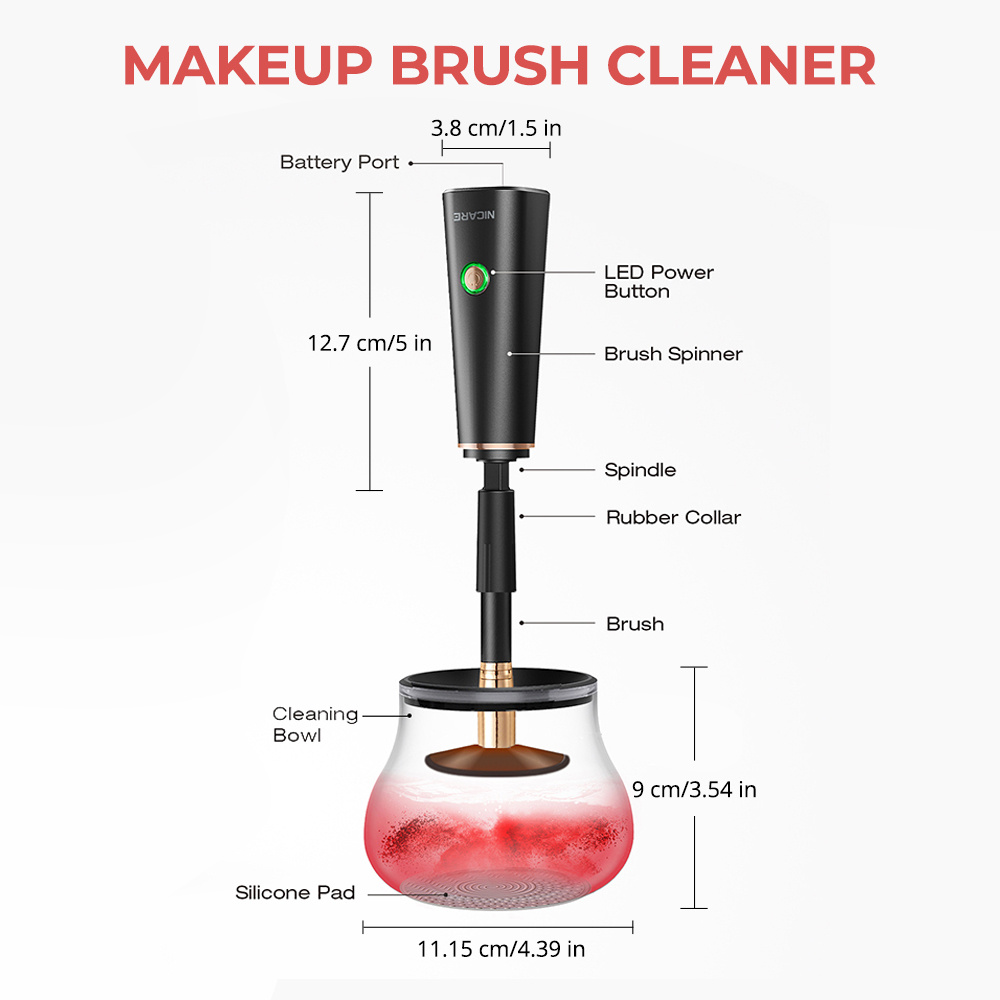 NICARE Makeup Brush Cleaner and Dryer Machine