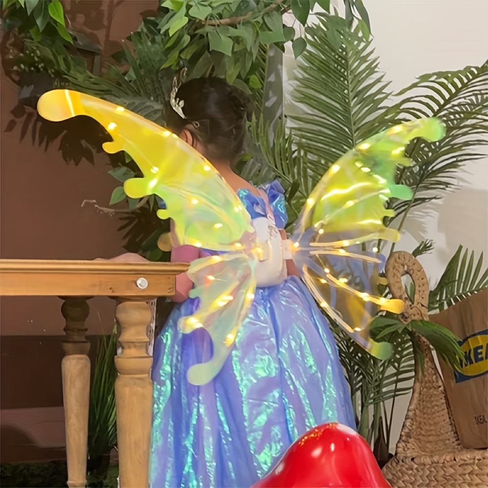 Kids Fairy Wings Festivals Gradient Cosplay Elf Wings Gift Props Party  Flower