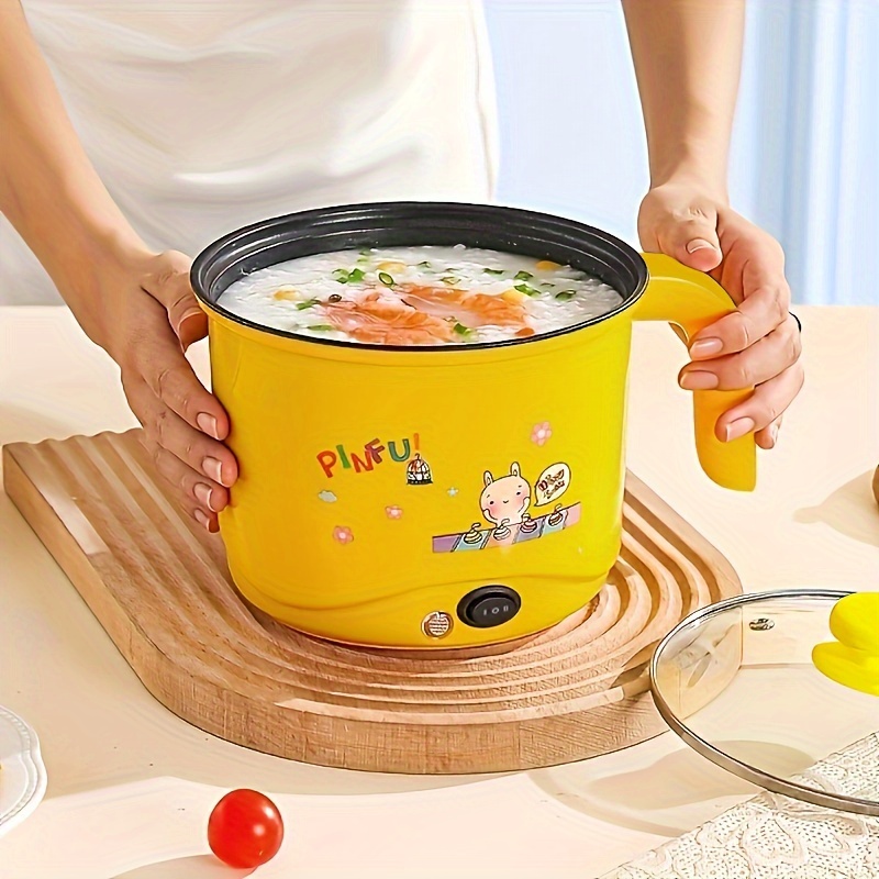 MOOSUM Multi Mini Rice Cooker 2-cups Uncooked (1.2L), Portable