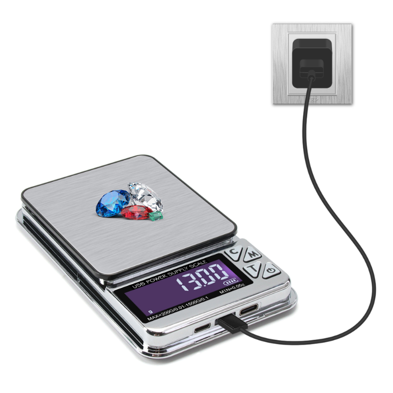 Shawty Digital Milligram Scale With Usb Supply Portable High - Temu