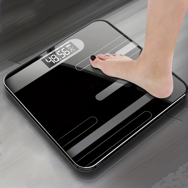 Digital Bathroom Scale, Body Weight Scales, 400 Lbs Ultra Slim Most Accurate  For Gym Yoga Studio With Large Backlit Display, Home Essential - Temu