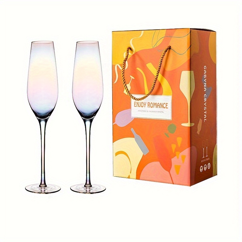 2 Pz 200 Ml Matrimonio Bicchieri Champagne Cuori 'interno - Temu Italy