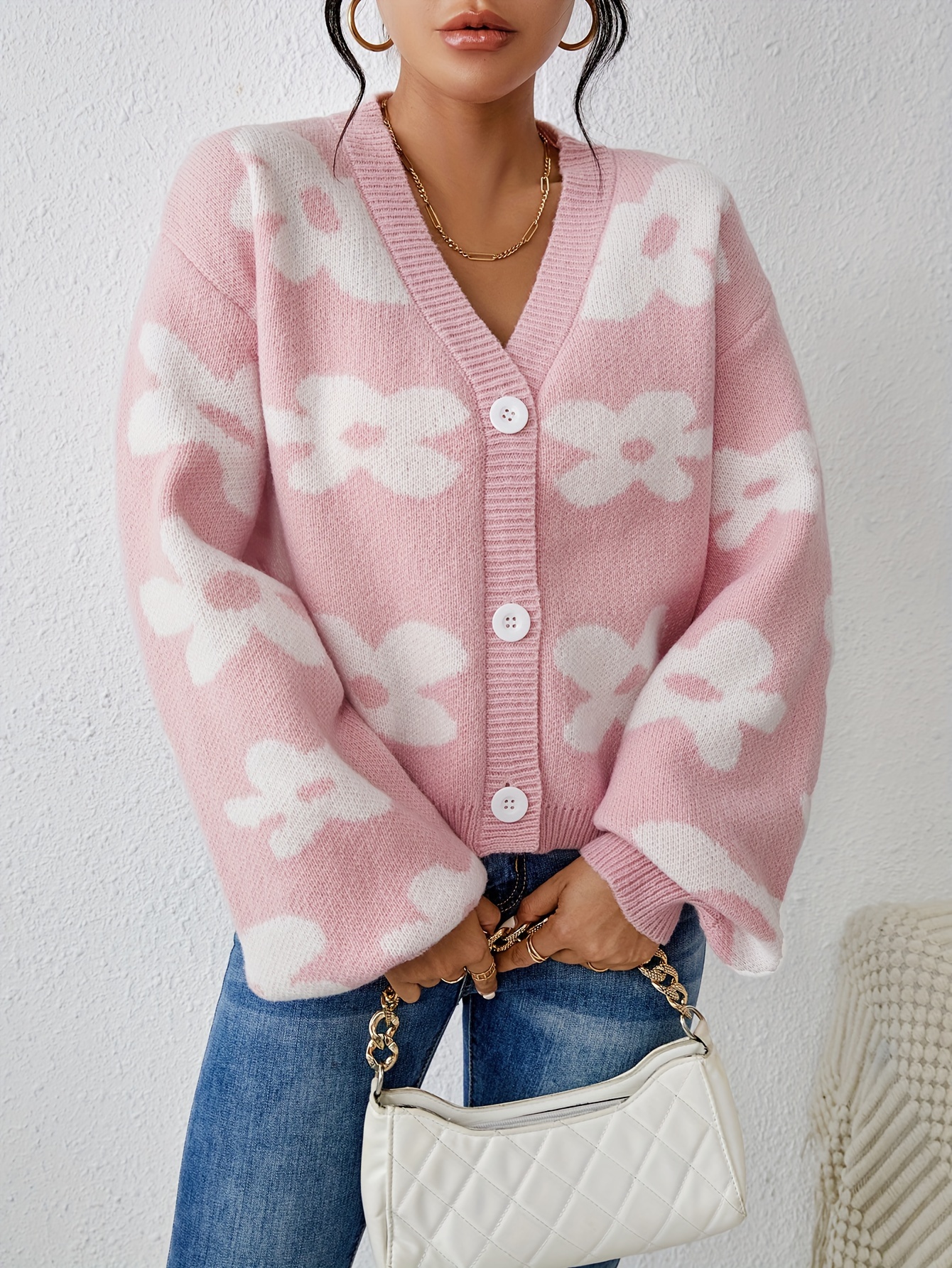 Monogram Flower Marinière Cardigan - Women - Ready-to-Wear