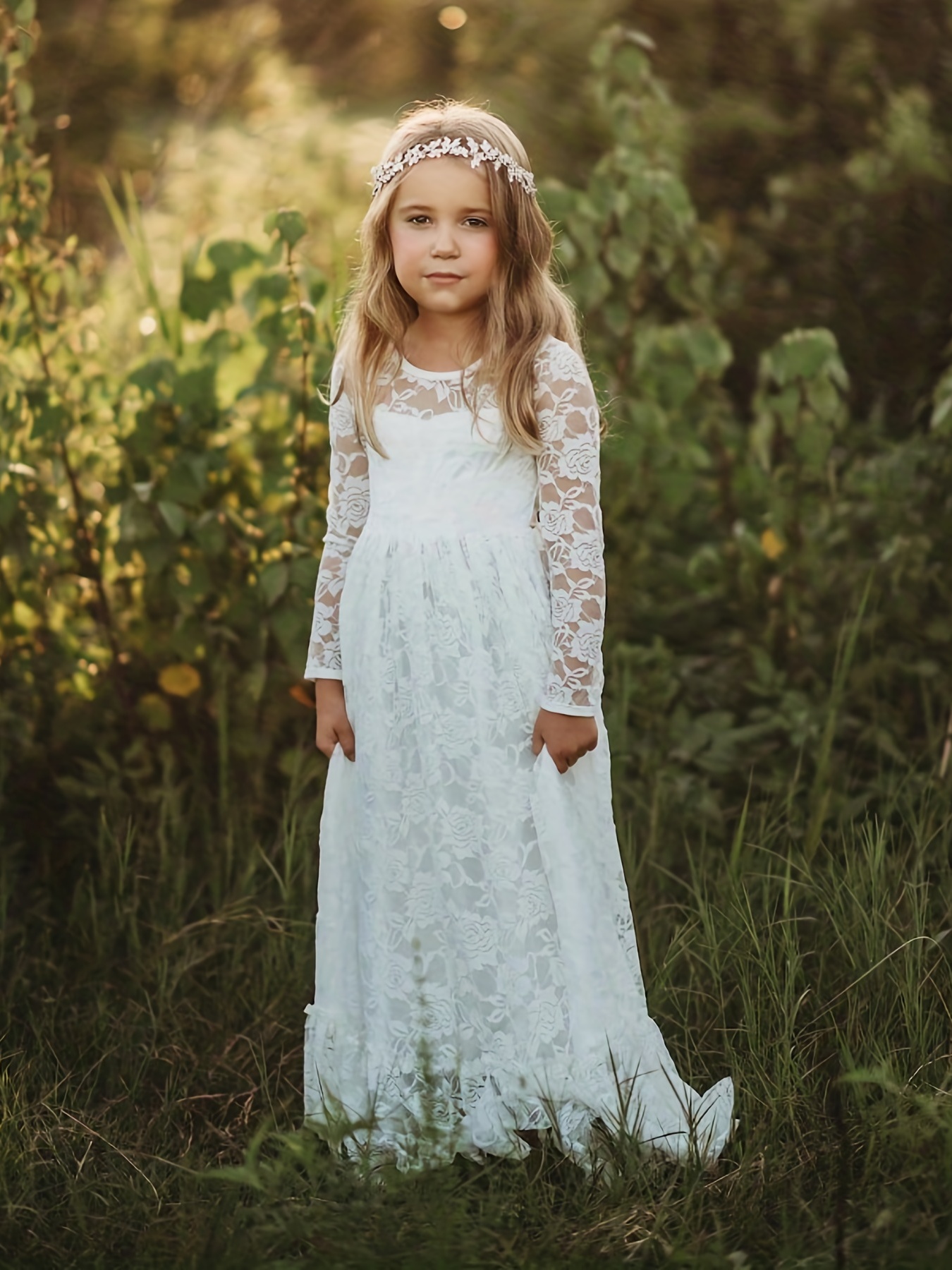 Robe Blanche Enfant Livraison Gratuite Pour Les Nouveaux