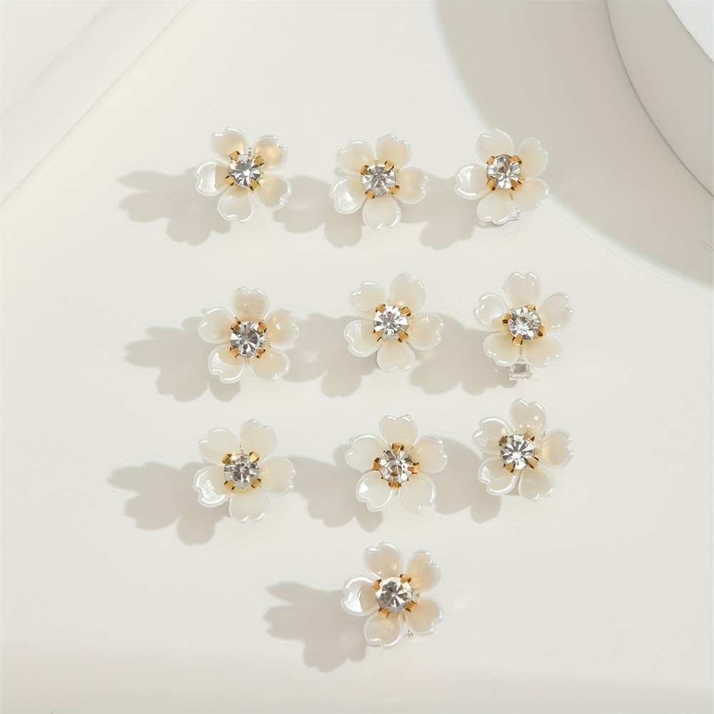 10pcs Flower Hair Clip, Hair Pins Side Clip Headwear Hair Accessories Sets for Girls Kids,Temu