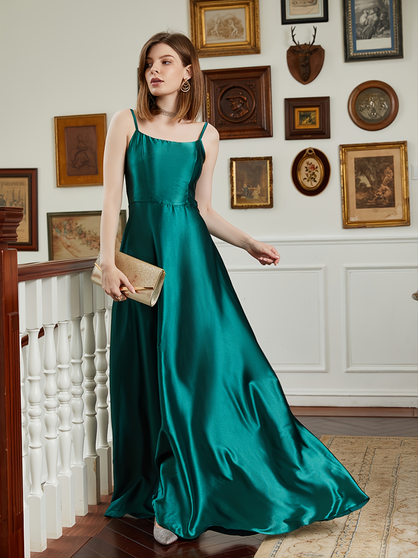 Silk maxi store dress for wedding