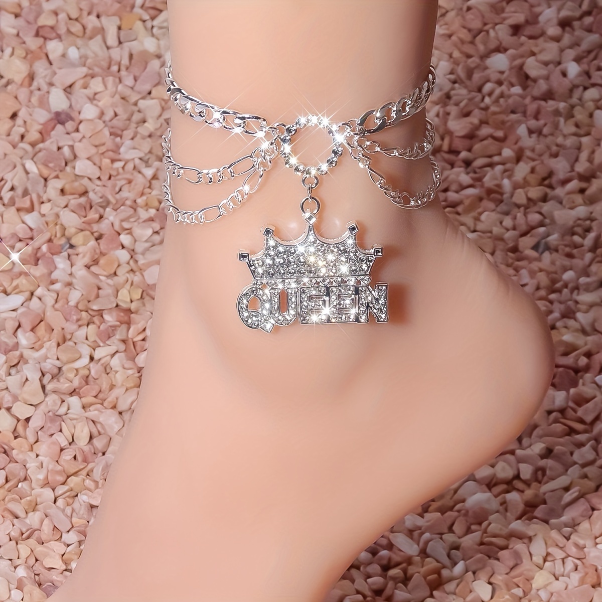 Spade anklet on sale