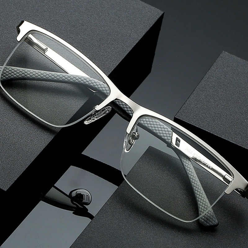 Comprar Gafas de lectura antifatiga para hombre, lentes de cristal  antiarañazos, gafas de presbicia, gafas de lectura redondas HD