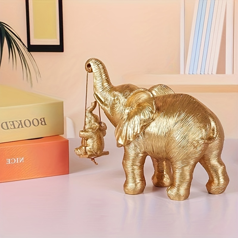 1 Estatua Elefante Minimalista Decoración Moderna Elefante - Temu