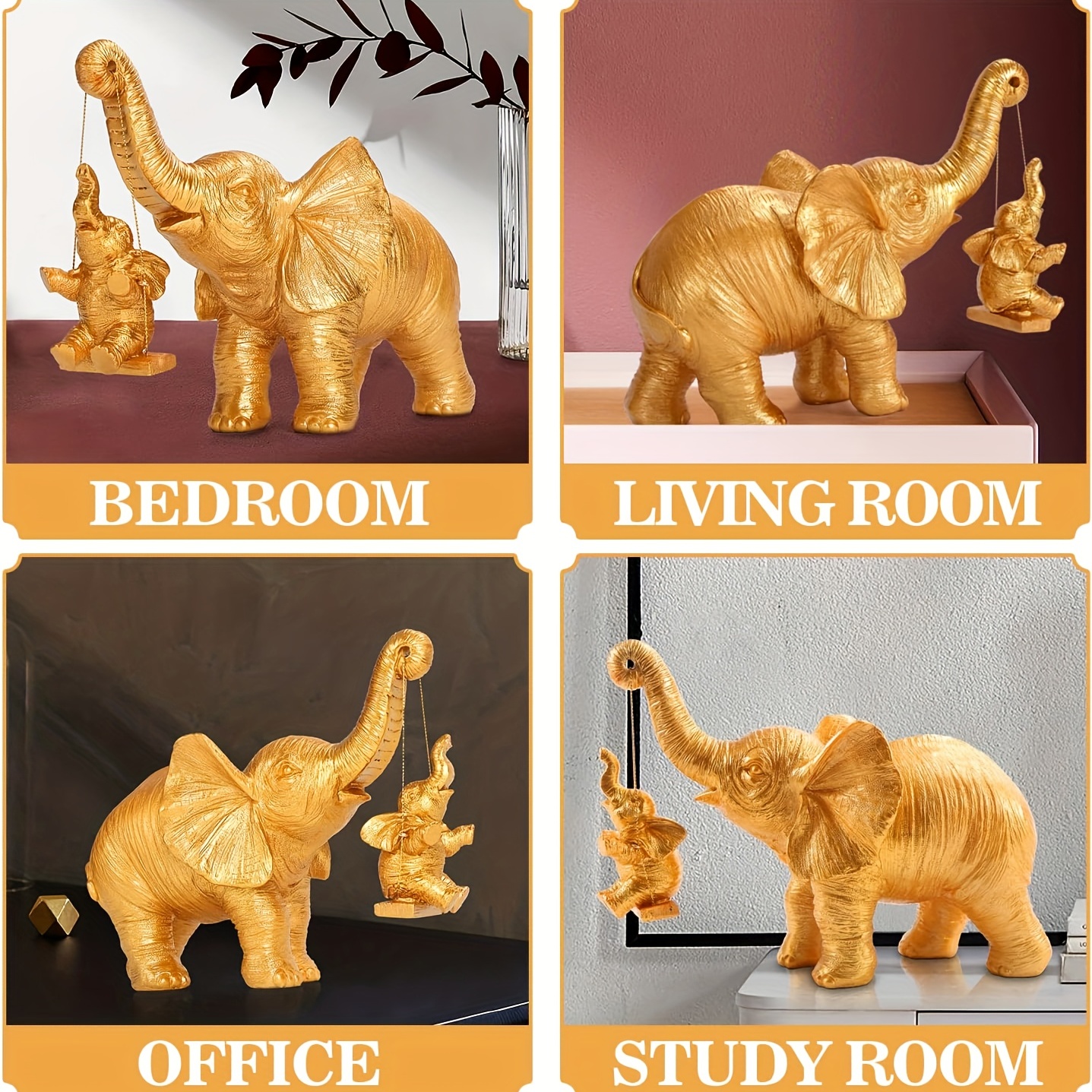 Concepts Life - Los elefantes decorativos son de nuestras figuras  favoritas, ¿tienes alguno en casa? ¡Envíanos una foto al directo sobre no  los tienes colocados en la decoración de tu casa u