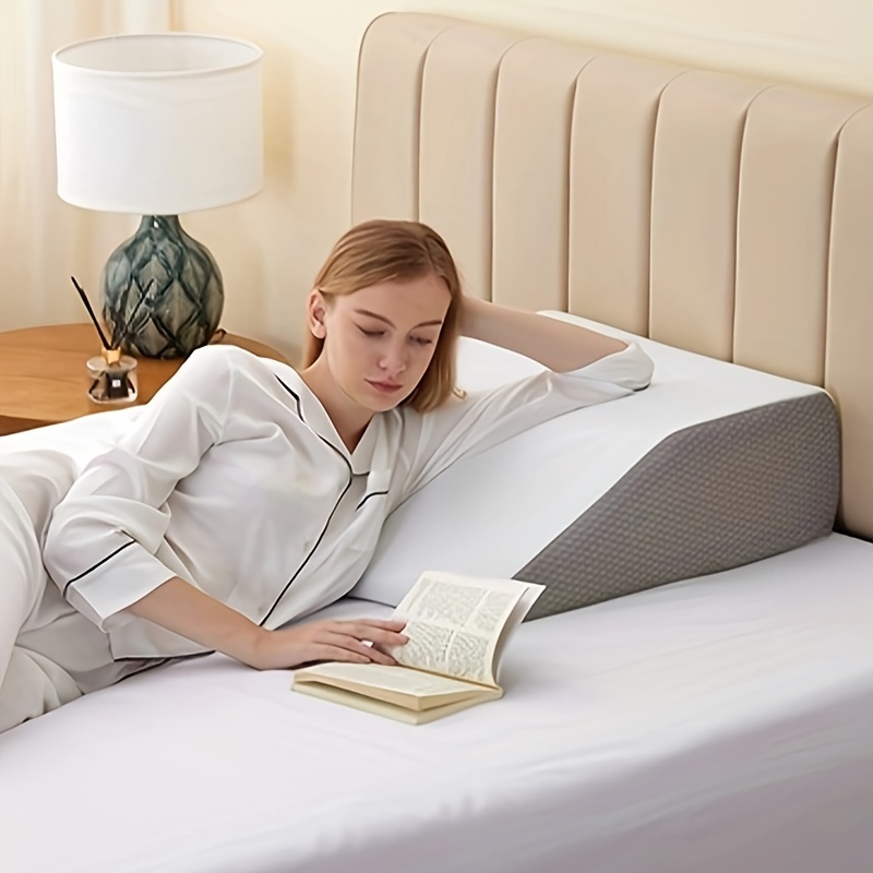 Memory Foam Bed Wedge Pillow Sleep Support System Sleeping - Temu
