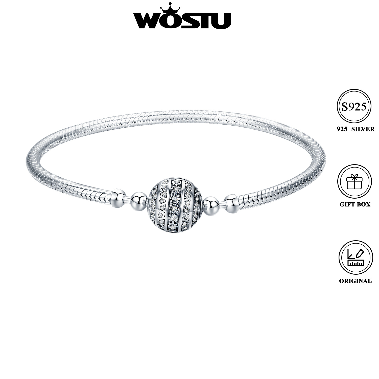 Luxury hot sale silver bracelets