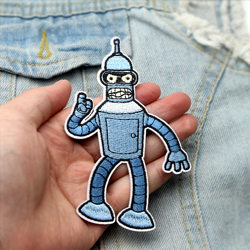  Futurama Backpack Patches for Girls - BURIUS Planet Express  Shirt Patches Iron on or Sew on Patches for Clothing - Cotton Patches for  Clothes Tactical Clothing Patch Applique Patches for Backpacks