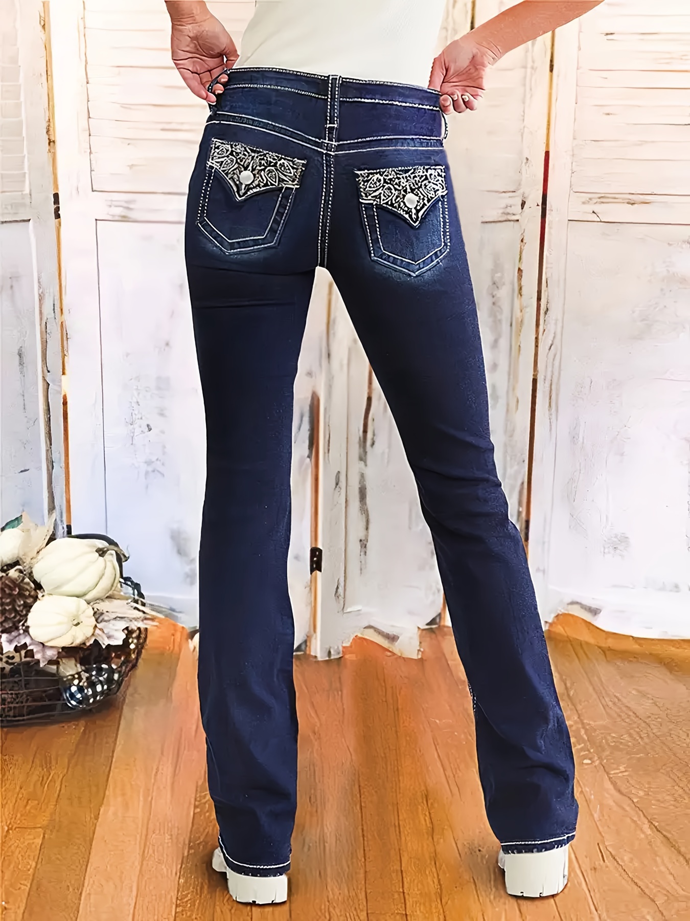 WonderFit Denim Jeans, Slimming Pants for Women
