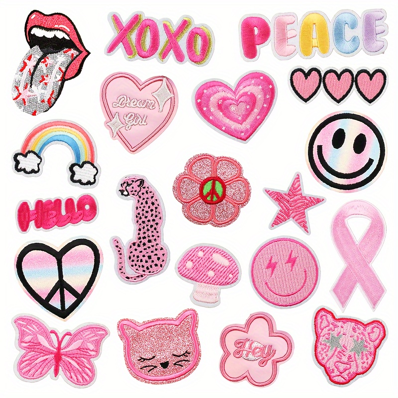 1pc PEACE Letter Patches For Backpacks, Embroidered Fabric Patch For Hats,  Iron On Sew On Patch For Clothing